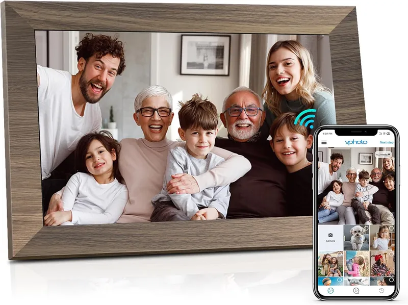Canupdog 10.1 WiFi Digital Picture Frame